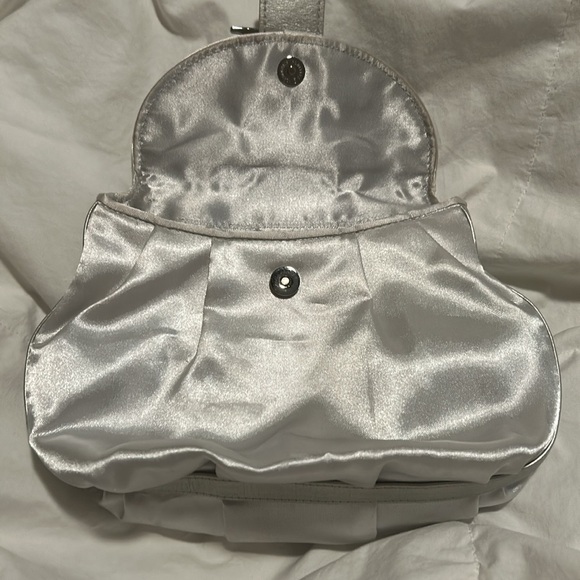 Dior Parfums Silver Satin Mini Pouch - Picture 3 of 9